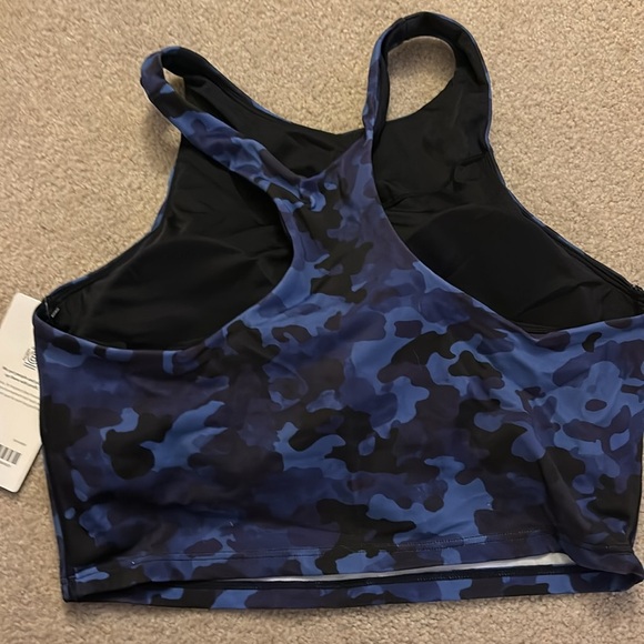 NWT Athleta Camo Conscious CropBikini Top D-DD Freestyle Bottom Swimsuit - Picture 8 of 10